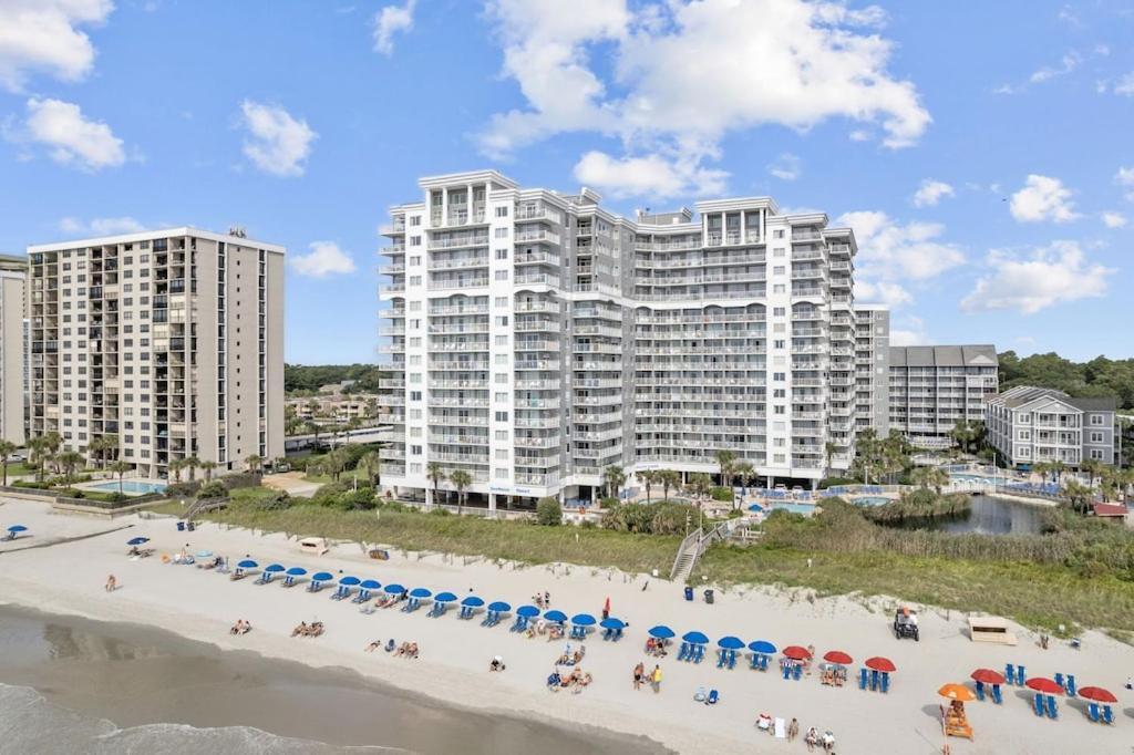 Direct Oceanfront- King Bedroom- Amazing Views/Pools/Hot Tubs/Beach Access/Golf Myrtle Beach Eksteriør billede