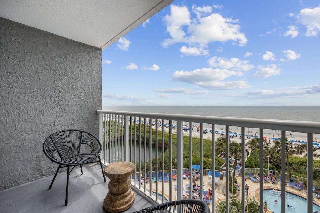 Direct Oceanfront- King Bedroom- Amazing Views/Pools/Hot Tubs/Beach Access/Golf Myrtle Beach Eksteriør billede