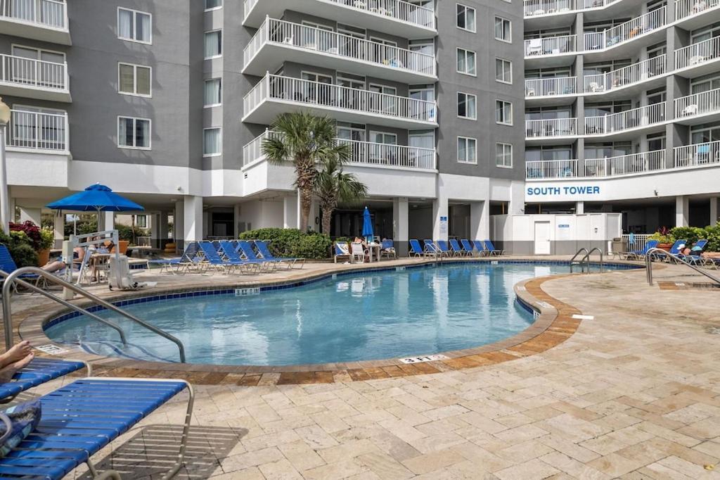 Direct Oceanfront- King Bedroom- Amazing Views/Pools/Hot Tubs/Beach Access/Golf Myrtle Beach Eksteriør billede